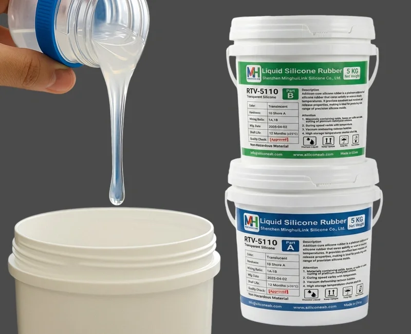 低硬度透明液態矽膠