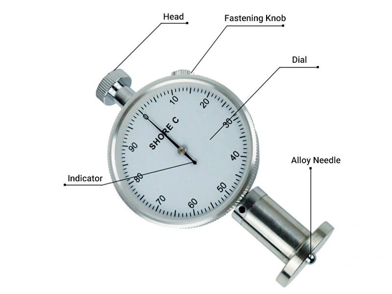 Shore C 硬度計