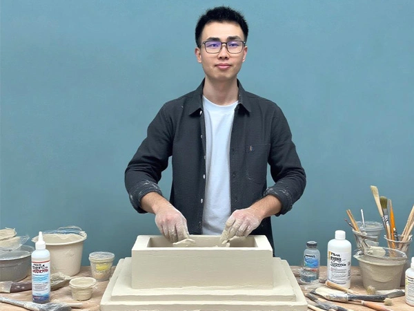 林輝明製作矽膠模具