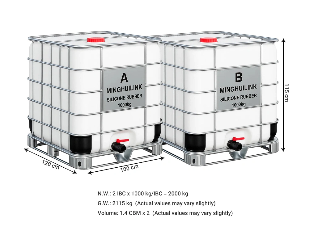 加成型矽膠-800kg棧板-1000kg IBC